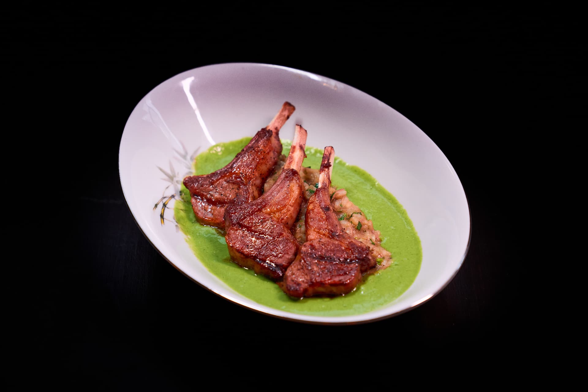 Lamb Chops with Rice
